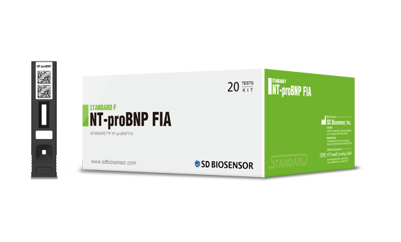 STANDARD F тестовий набір для виявлення NT-proBNP методом флуоресцентного імуноаналізу, SD BIOSENSOR